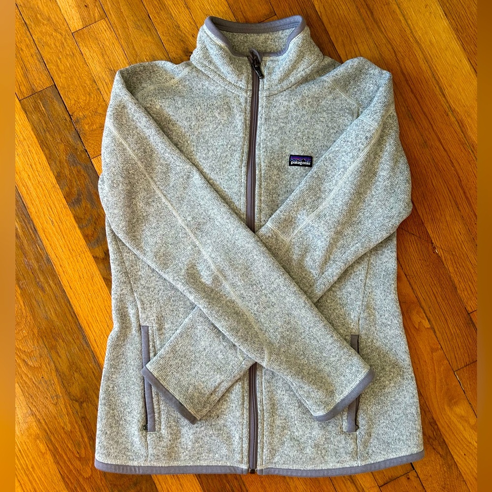 Patagonia Better Sweater Fleece jacket full zip in grey